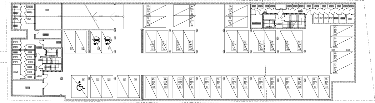 rzut garażu